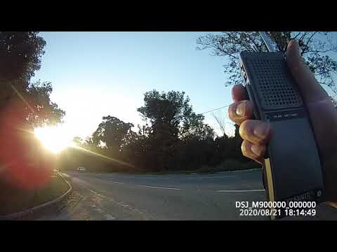 Moonraker Mini 27WT UK CB27/81 CB radio (handheld 1ch 200mw) - Field Test Mr Chippie's BodyCam