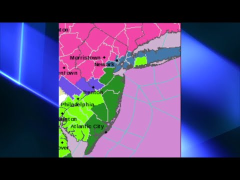NJ & Tri–State Area New Winter Storm Warnings & Alerts Being Issued