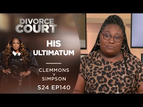 HIS ULTIMATUM: Candice Clemmons v Cedrick Simpson