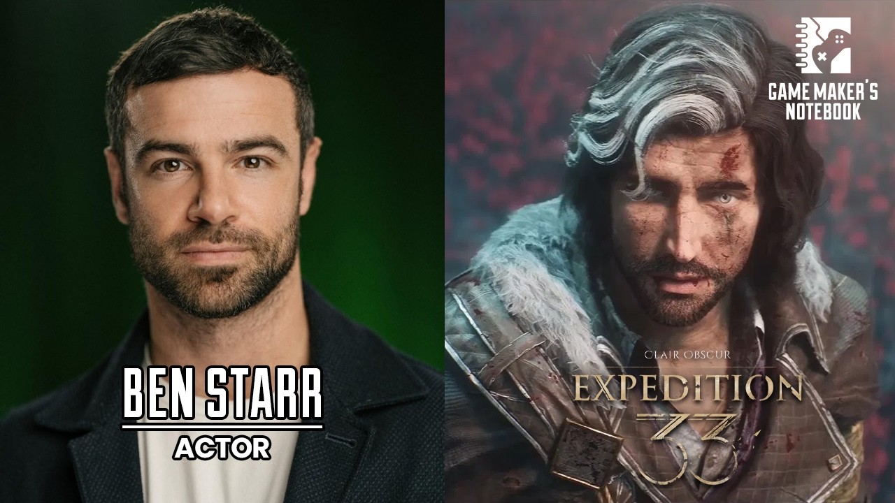 Ben Starr on Acting and the State of the Games Industry | Game Maker's Notebook Podcast - YouTube