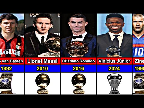 FIFA Best Player From Every Year (1991-2024)