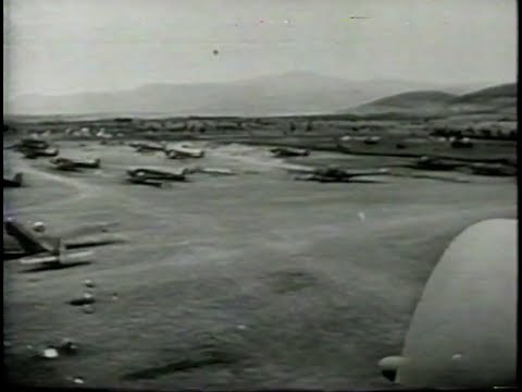 Gun camera  footage of World War II