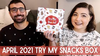 April 2021 Try My Snacks Box Unboxing and Taste Test | England