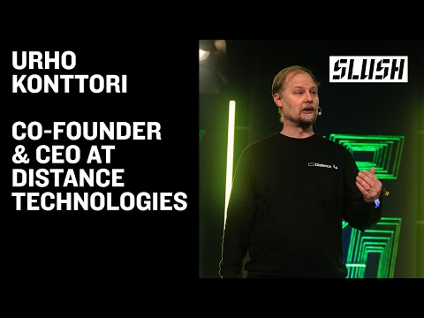 Urho Konttori, Co-founder & CEO at Distance Technologies | Slush 2025