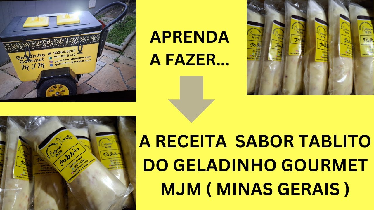 RECEITA sabor TABLITO de uma inscrita do canal que está fazendo o maior sucesso em Minas Gerais