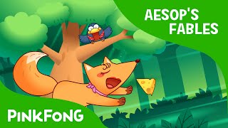 The Crow and the Fox | Aesop&#39;s Fables | PINKFONG Story Time for Children