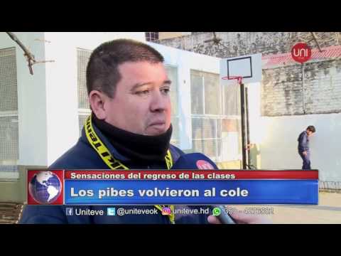 Los chicos volvieron al cole