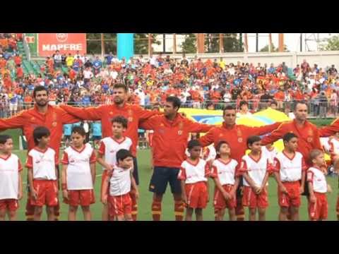 Puerto Rico vs España (El Huracán Azul vs La Roja)- Reportaje para Univisión HD