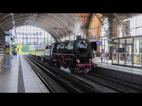 Dampflok heute in Hamburg Dammtor! Schnellzuglok 012 055-0 auf Sonderfahrt im Norden!