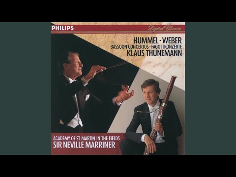 Hummel: Grand Concerto for Bassoon and Orchestra in F: 3. Rondo (Vivace)