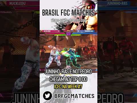 JUNINHO-RAS E NOTPEDRO CHEGAM AO TOP 8 - ICFC NA WEEK 7