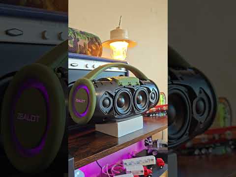 ZEALOT S97 BASS EQ FABRIC COVER REMOVED!!