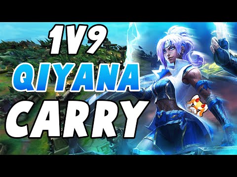 I Locked In Qiyana Without Knowing I was Against Sett ... BUT I CARRIED ANYWAYS!