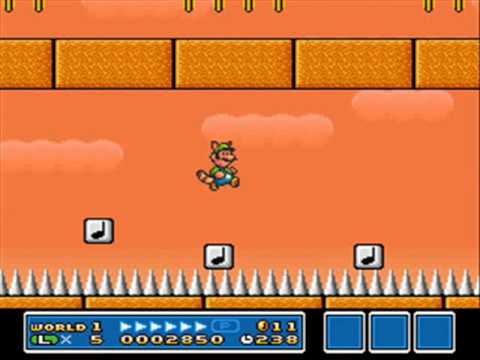 Frank's 2nd SMB3 Hack for Super Mario All-Stars - World 2-5