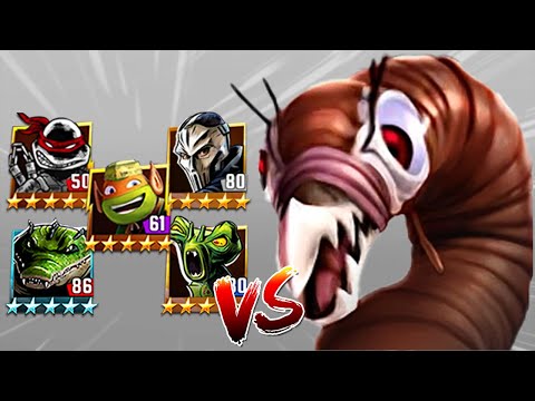 TMNT Legends Chimera VS Mikey Larp, Casey Jones Movie, Snakeweed, Leatherhead, Mikey Original