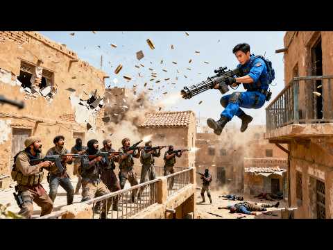 Terrorists Ambush Special Forces with Gatling Gun—Soldiers Injured,King Strikes from Above,Kills 1K!