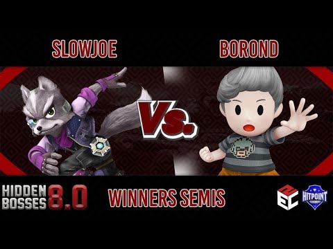 Hidden Bosses 8.0 WS - Slowjoe (Fox) vs Borond (Lucas)