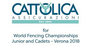 World Fencing Championships 2018 at Cattolica Center