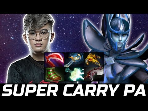 GABBI SUPER CARRY PHANTOM ASSASSIN - MJOLLNIR + ECHO SABRE BUILD DOTA 2