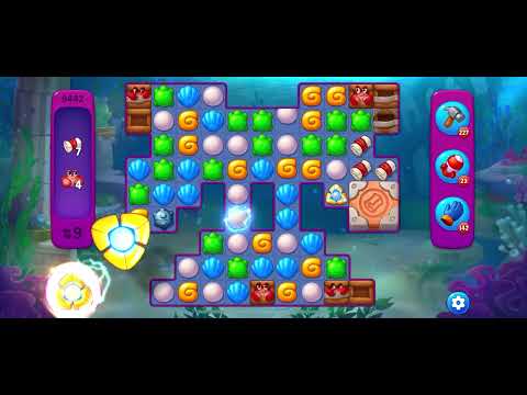 Fishdom Super Hard level 9442 no boosters フィッシュダム