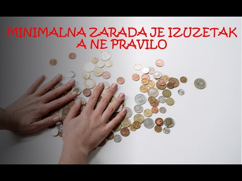 Minimalna zarada je izuzetak a ne pravilo