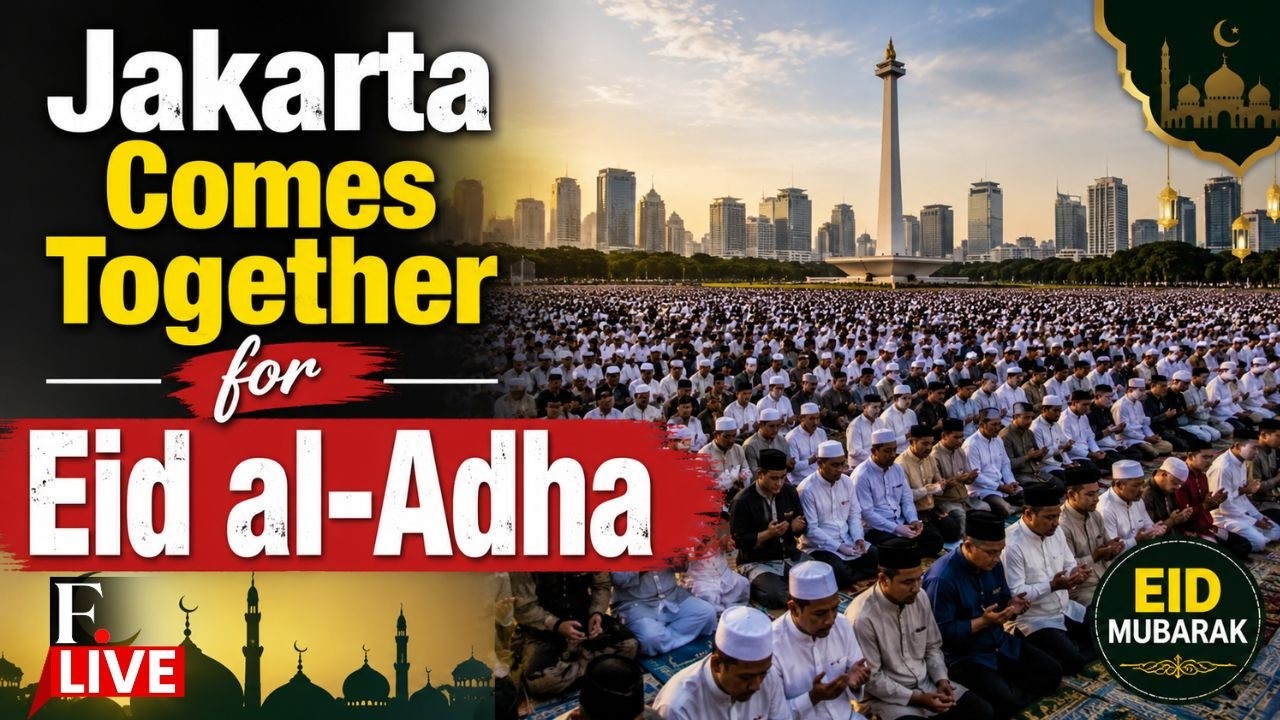 EId 2026 LIVE: Thousands Gather in Jakarta for Eid al-Adha Prayers | Indonesia News | Latest