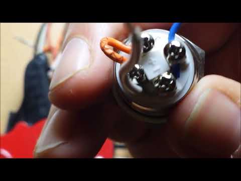 Klingelknopf mit LED Beleuchtung einbauen