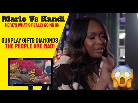 Marlo Hampton and Kandi Burruss Fight. Gunplay Gifts Rick Ross Diamons