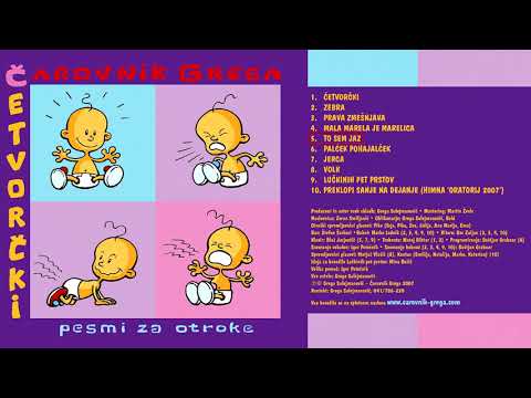 Čarovnik Grega - Četvorčki (cel album)