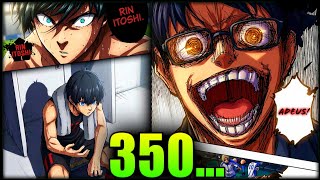 Blue Lock Cap 350 - JINPACHI EGO ENLOUQUECEU… ISAGI BANCO? ADEUS ITOSHI RIN!