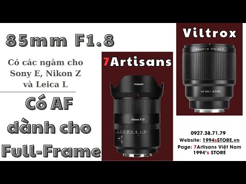 Viltrox 85mm F1.8 II AF Full-Frame Chân Dung Xóa Phông