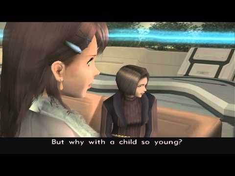 Xenosaga III HD Cutscene 054 - Mysterious Boy, Abel (CAT Testing Ground) - ENGLISH - REGULAR MODE