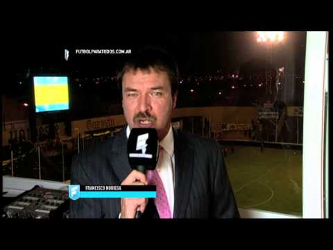 El análisis de Francisco Noriega. Olimpo 1 - Sarmiento 0. Fecha 24. Primera División 2015. FPT.
