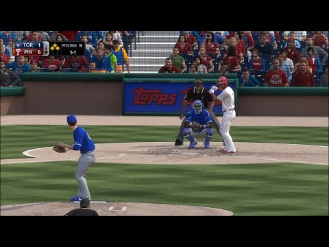 MLB The Show 18: Maikel Franco Grand Slam Homerun!
