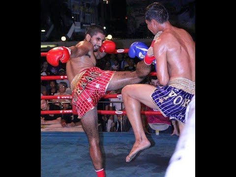 final round de mi primer combate en Tailandia : Nicolas Nuñez (CHL) vs Sing Tiger Muay Thai (THA)