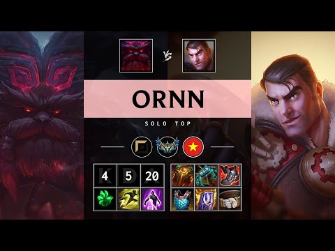 Ornn Top vs Jayce - VN Challenger Patch 25.11