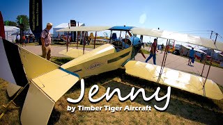 Early Bird Jenny Replica Aircraft Kit! Timber Tiger Aircraft - Oshkosh 2023