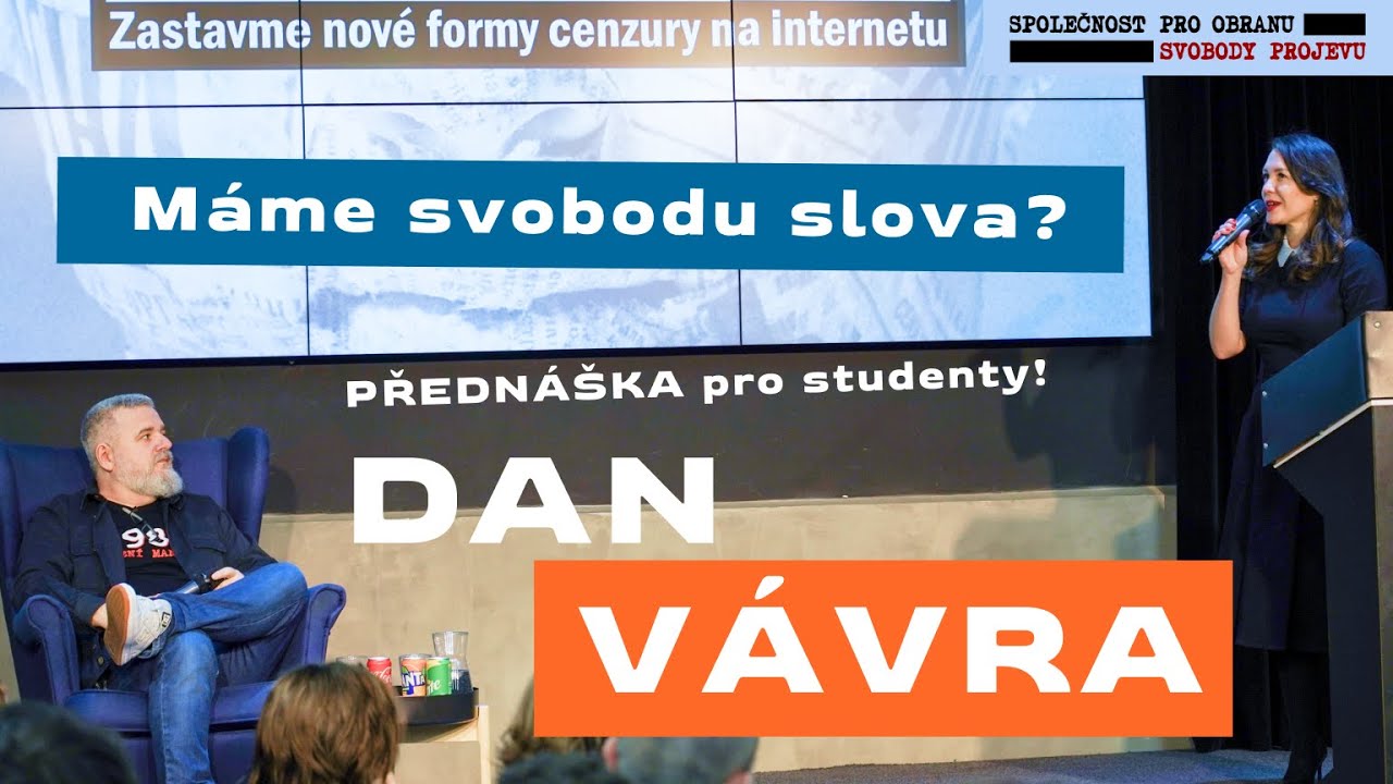 Dan Vávra přednáší studentům o svobodě slova | přednáška SOSP | Polemika.