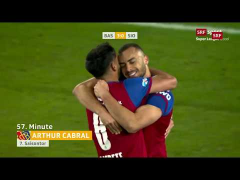 FC Basel vs FC Sion 4:0 (08.12.2019) Highlights SRF