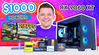 Best $1000 Gaming PC You Can ACTUALLY Build Right Now! 👀