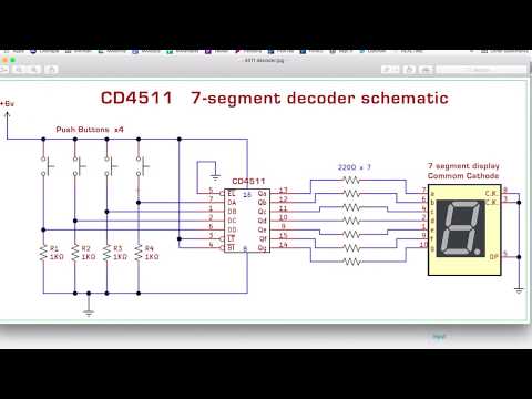 CD4511 BCD-TO-7 SGEMENT LATCH/DECODER/DRIVER DIP-16 SOP-16 TSSOP-16