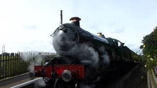 preview picture of video 'Heveningham Hall Steam train'