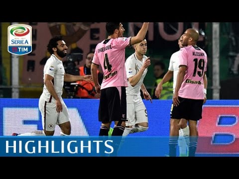 Palermo - Roma - 0-3 - Highlights - Giornata 28 - Serie A TIM 2016/17