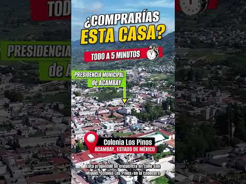 💵 ¿Cuánto pagarías por ella?casa en venta Acambay, casa en venta Estado de México,