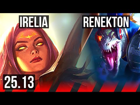 IRELIA vs RENEKTON (TOP) | KR Master | 25.13