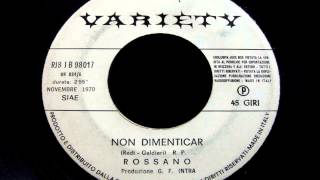 Rossano - Non Dimenticar