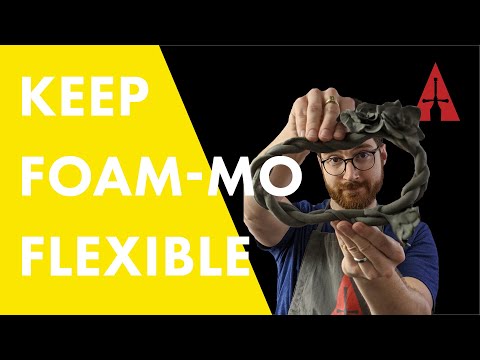 How to make foam clay creations soft again - Cosplay Quick Tip Clip | Cosplay Apprentice