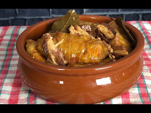 TRADITIONAL BALKAN CABBAGE ROLLS - ORIGINAL RECIPE - DOMACA SARMA PO TRADICIONALNOM RECEPTU ORIGINAL