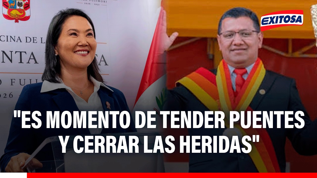 🔴🔵 Alcalde de Andahuaylas busca reunirse con Keiko Fujimori: "Es momento de tender puentes"