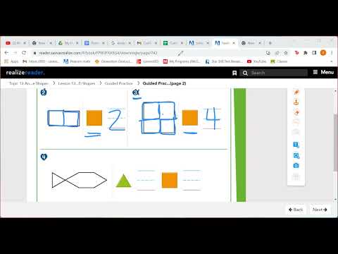 Kindergarten Math Lesson 13-5  Make 2-D Shapes from Other 2-D Shapes
